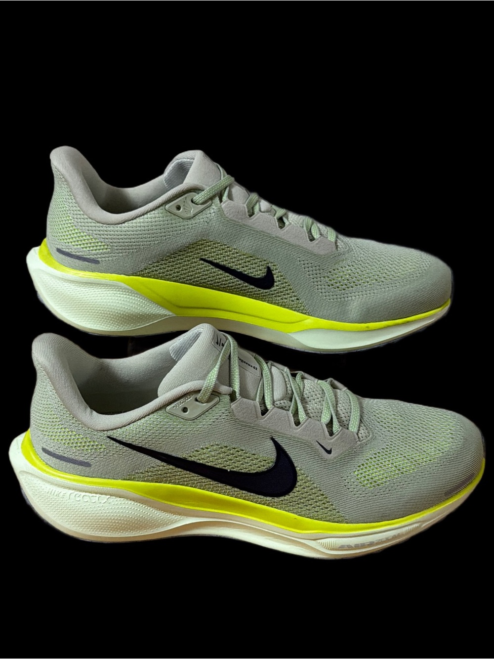 Nike AIR PEGASUS 41 Olive Aura /White Volt Men’s size 11 Runners - Picture 3 of 13